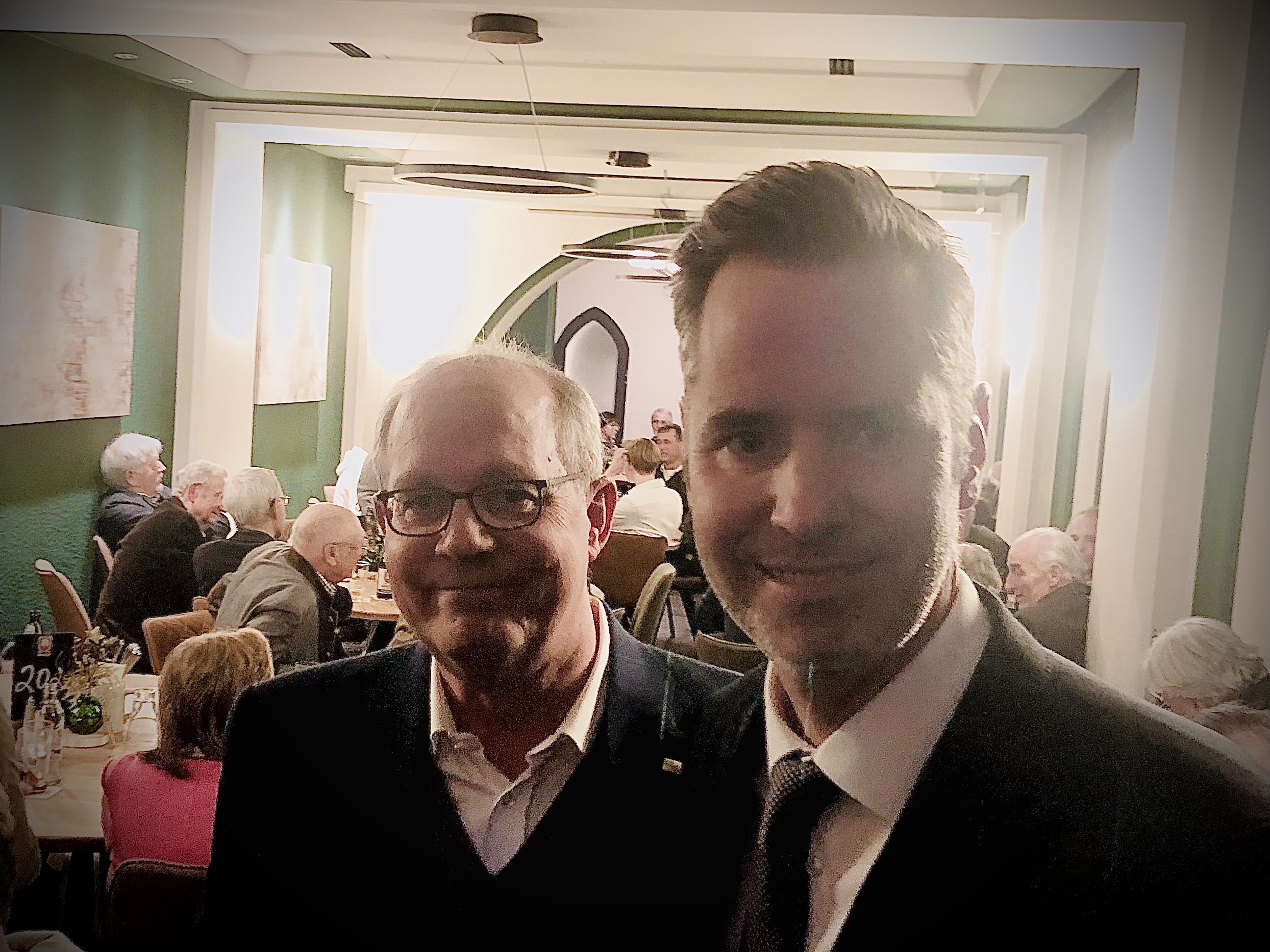 Christian Dürr und Ralph Jörgens im Landsknecht Büderich 