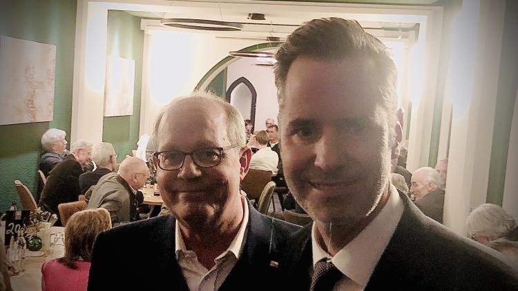 Christian Dürr und Ralph Jörgens im Landsknecht Büderich